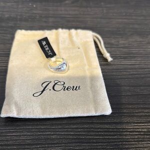 J. Crew Silver Ring